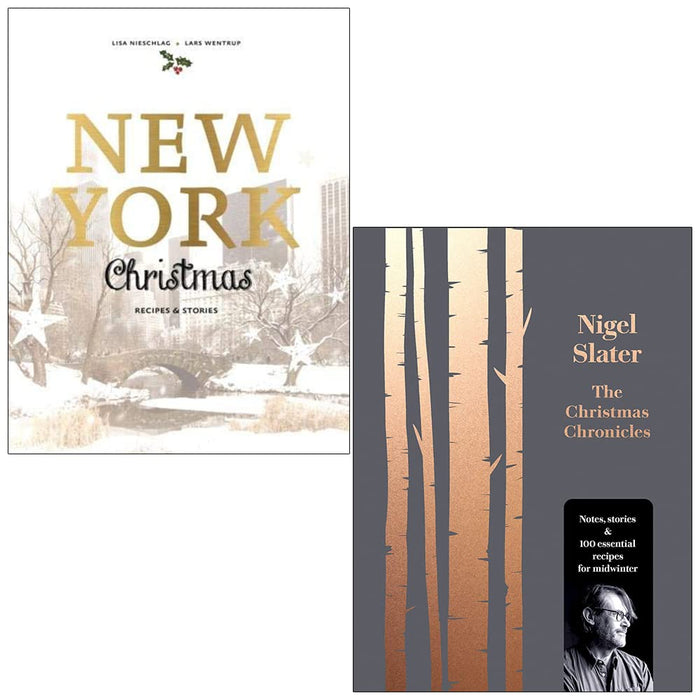 Christmas Chronicles & New York Recipes and Stories 2 Books Collection Set - The Book Bundle