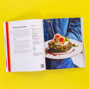 Cover image of The Food For Life Cookbook by Tim Spector featuring over 100 healthy recipes, published by Jonathan Cape.