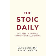 Collection of two paperback books, "Stillness Is The Key" and "Stillness. Strength. Sanity." by Ryan Holiday and others, on a white background.