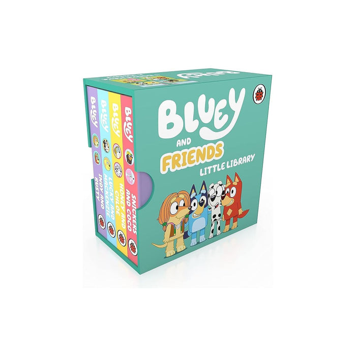 Bluey Little Library & Bluey and Friends Little Library 8 Books Collection Set - The Book Bundle