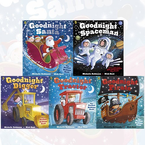 Goodnight Picture Books 5 Books Bundle Michelle Robinson Collection Set - The Book Bundle