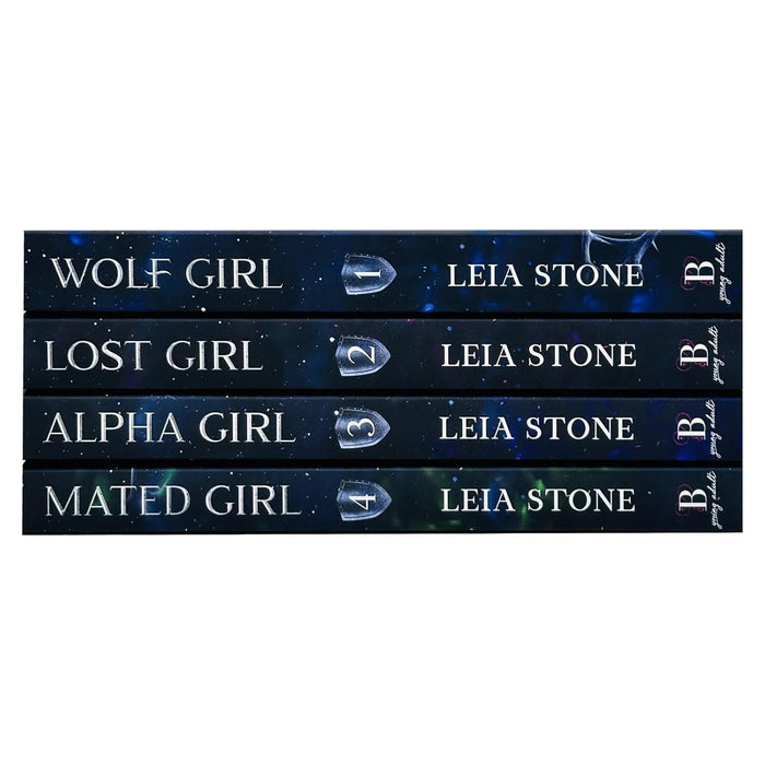 Wolf Girl Series 4 Books Collection Set By Leia Stone (Alpha Girl, Wolf Girl, Lost Girl & Mated Girl) - The Book Bundle