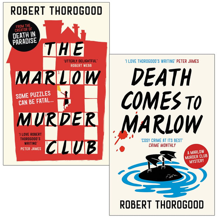 The Marlow Murder Club Series Collection 2 Books Set By Robert Thorogood - The Book Bundle