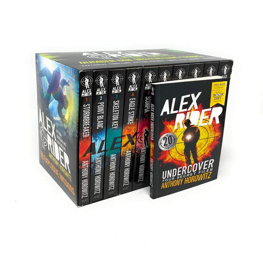 Alex Rider 11 Books Collection Set By Anthony Horowitz World Book Day Undercover - The Book Bundle