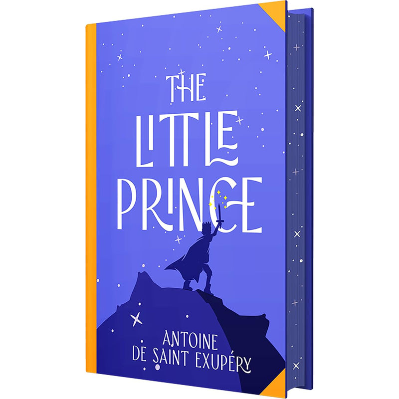 Cover of The Little Prince by Antoine de Saint-Exupery, Wilco Classics Sprayed Edge Premium edition, featuring artwork and design details.