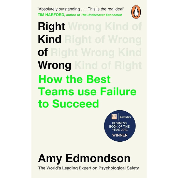 Right Kind of Wrong, From Stress to Success, How Big Things Get Done 3 Books Collection Set - The Book Bundle