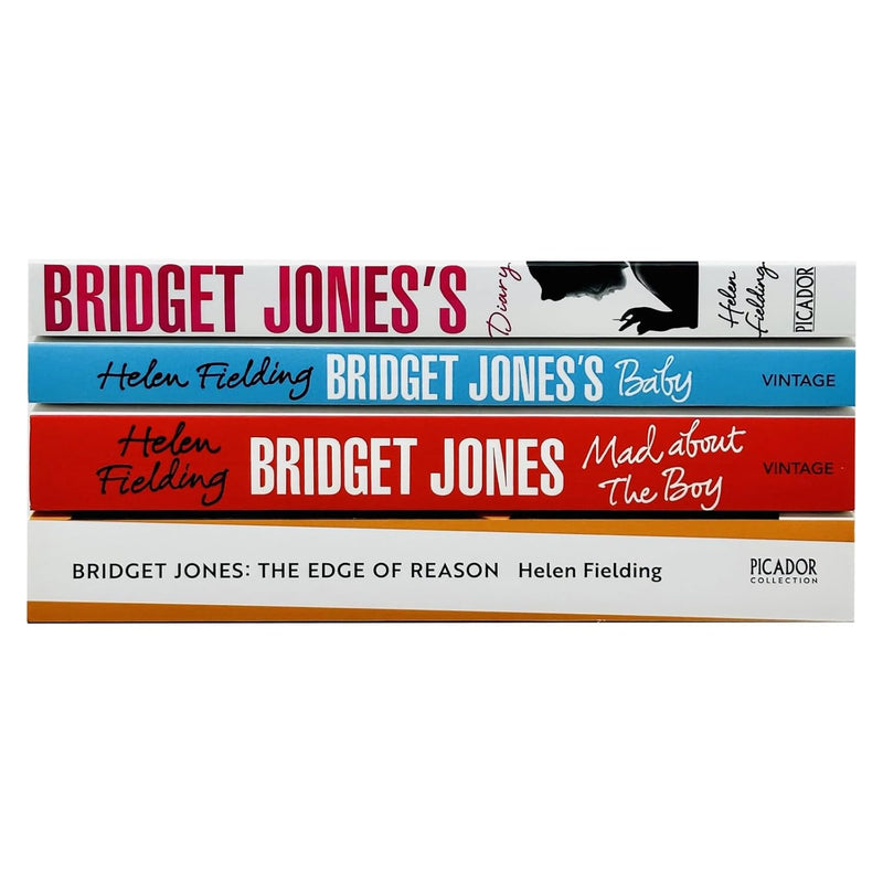 Bridget Jones Series By Helen Fielding Complete 4 Books Collection Set - The Book Bundle
