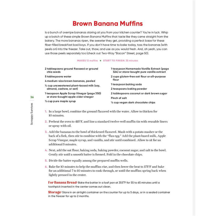 PlantYou: Scrappy Cooking: 140+ Plant-Based Zero-Waste Recipes by Carleigh Bodrug - The Book Bundle