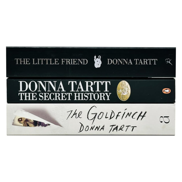 Donna Tartt Collection 3 Books Set (Goldfinch,Secret History,Little Friend) NEW - The Book Bundle