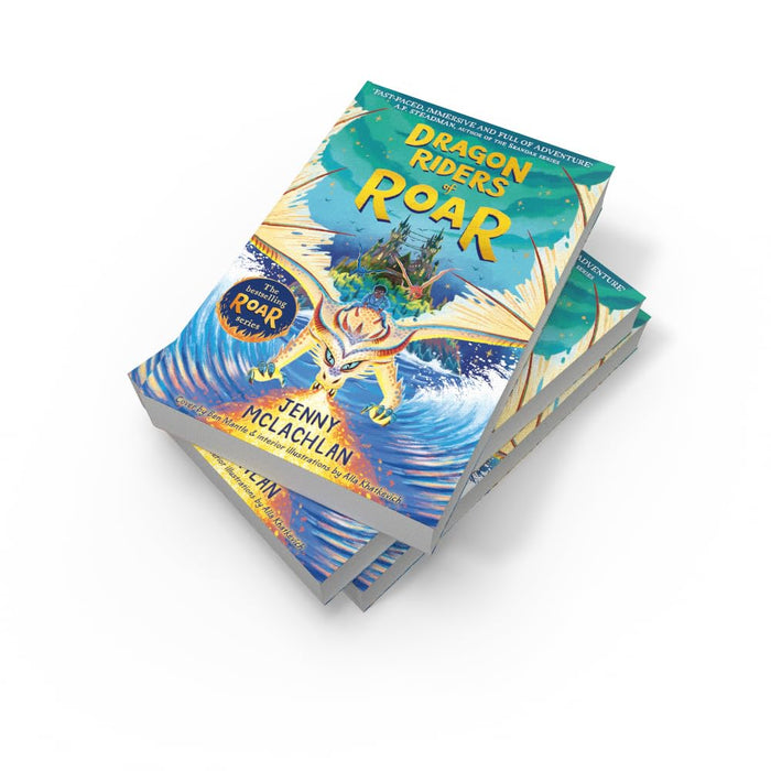 Dragon Riders of Roar: The epic and funny by Jenny McLachlan