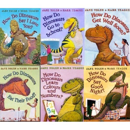 How Do Dinosaurs Collection. 6 Books (How do Dinosaurs say Good Night) - The Book Bundle