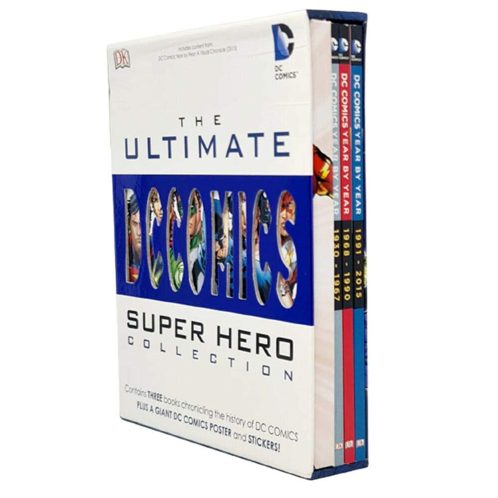 DC Comics The Ultimate Superhero Collection 3 Books Set — The Book Bundle