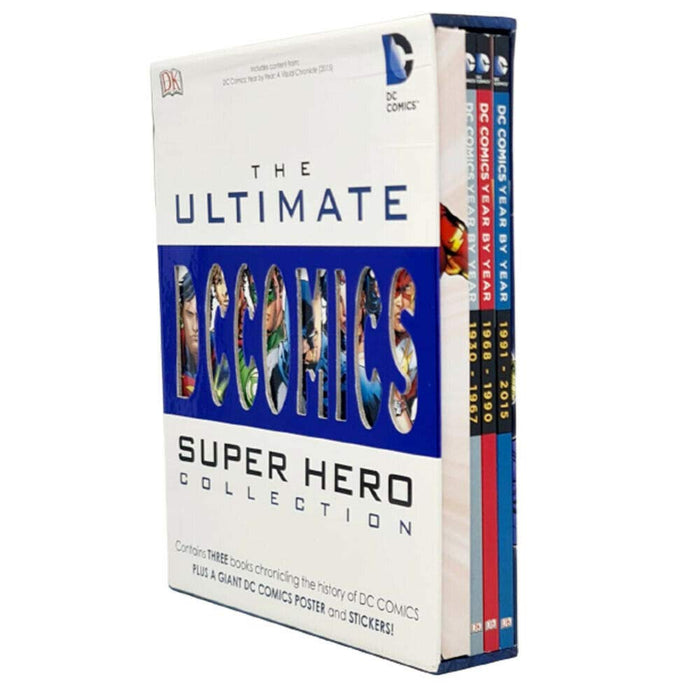 DC Comics The Ultimate Superhero Collection 3 Books Set - The Book Bundle