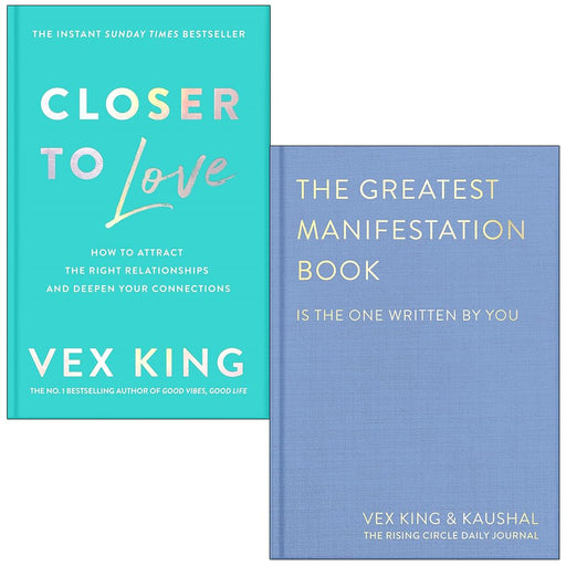 Closer to Love & The Greatest Manifestation Book is the one written by you By Vex King, Kaushal 2 Books Collection Set - The Book Bundle