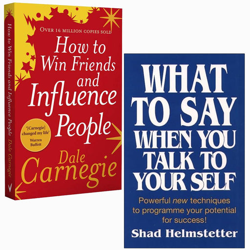 How to Win Friends Influence, What to Say When You Talk 2 Books Collection Set - The Book Bundle