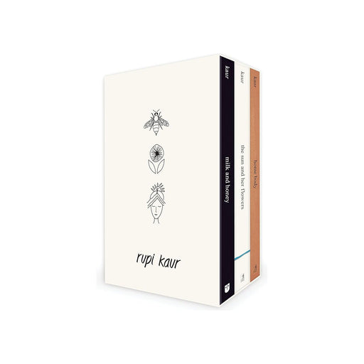 Rupi Kaur Trilogy Boxed Set: milk and honey, the sun and her flowers, and home body P - The Book Bundle
