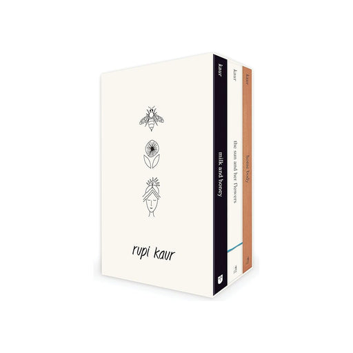 Rupi Kaur Trilogy Boxed Set: milk and honey, the sun and her flowers, and home body P - The Book Bundle