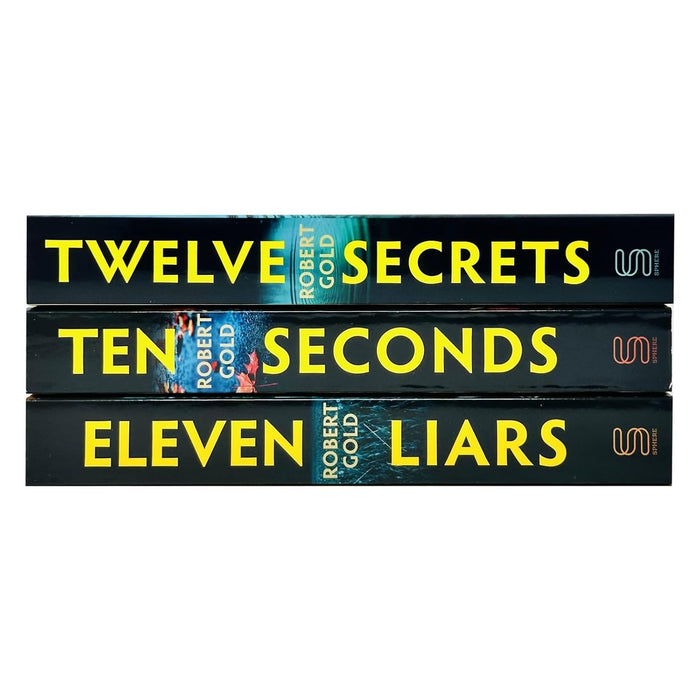 Ben Harper Series 3 Books Collection Set By Robert Gold Eleven Liars,Ten Seconds - The Book Bundle