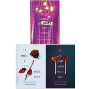 Three paperback young adult books by Laura Nowlin, including "This Song Is (Not) For You," "If Only I Had Told Her," and "If He Had Been with Me."