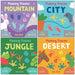 Making Tracks 2 Collection 4 Books Set By Abi Hall (Mountain, City, Desert & Jungle) - The Book Bundle