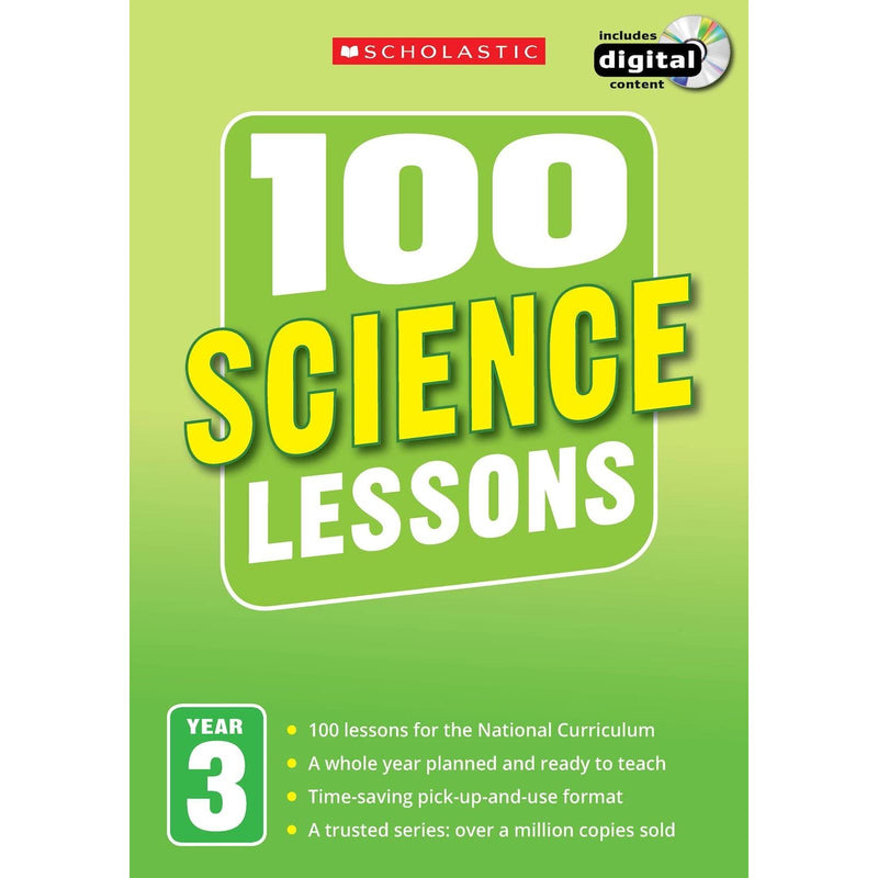 100 Science Lessons for the National Curriculum for teaching ages 7-8 (Year 3). Includes short term planning and lessons for the whole year. (100 Lessons) (100 Lessons - New Curriculum) - The Book Bundle