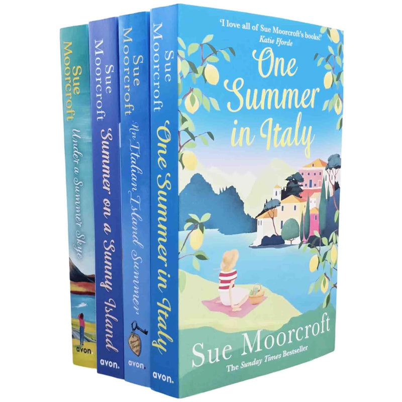 Sue Moorcroft Collection 4 Books Set (Under the Mistletoe, Christmas Wishes, Let It Snow, The Little Village Christmas) - The Book Bundle