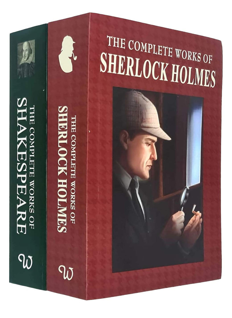 The Complete Works of Sherlock Holmes, The Complete Works of Shakespeare 2 Books Collection Set - Fiction - Mixed Format
