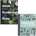 What Gardeners Grow, RHS Gardening Through the Year 2 Books Collection Set - The Book Bundle