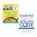 The Hairy Bikers Eat to Beat Type 2 Diabetes, Diabetes Type 2 Healing Code 2 Books Collection Set - The Book Bundle