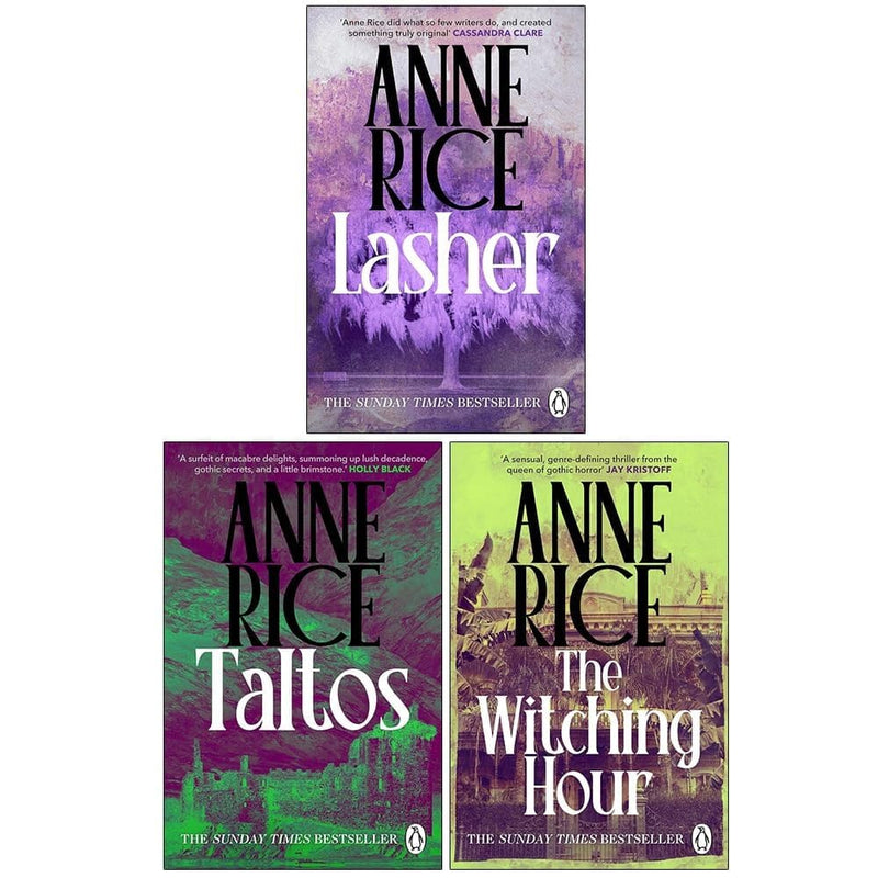 Lives of the Mayfair Witches Series by Anne Rice 3 Books Collection Set (The Witching Hour, Lasher and Taltos) - The Book Bundle