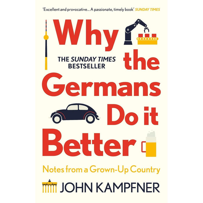 John Kampfner Collection 2 Books Set (In Search Of Berlin & Why the Germans Do it Better) - The Book Bundle