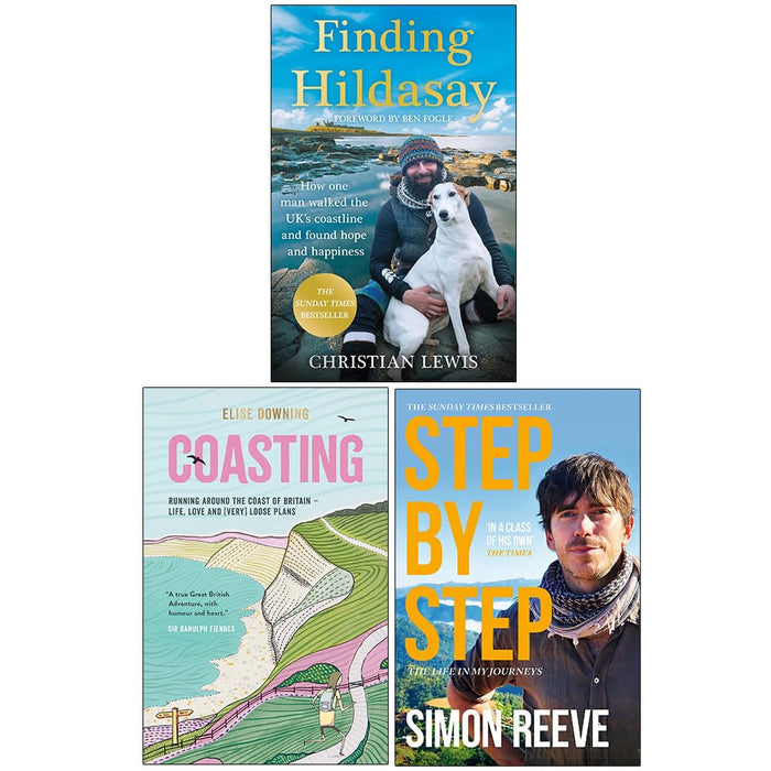 Finding Hildasay [Hardcover], Coasting and Step By Step 3 Books Collection Set - The Book Bundle