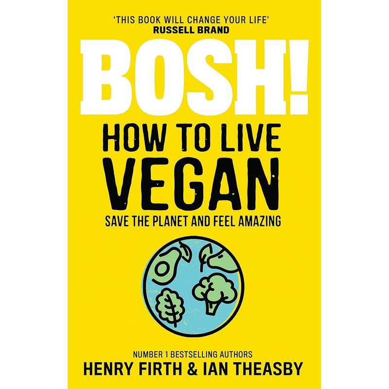 BOSH Series 6 cookbook set by Henry Firth and Ian Theasby featuring colorful cover designs and recipe illustrations