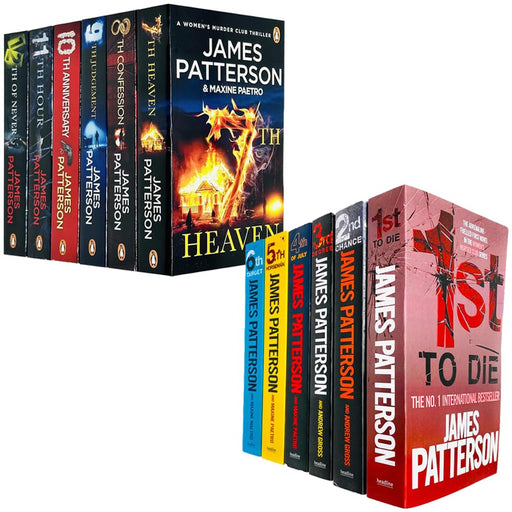 Women’s Murder Club Series Books 1 - 12 Collection Set by James Patterson - The Book Bundle