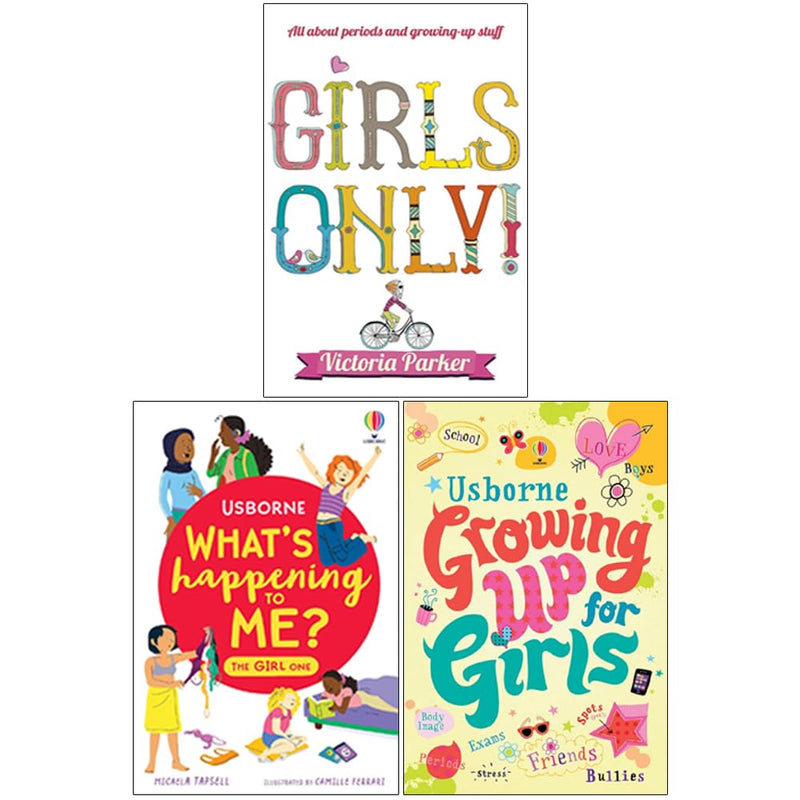 Girls Only 3 Books Collection Set by Victoria Parker, Susan Meredith, Felicity Brooks - Non Fiction - Paperback
