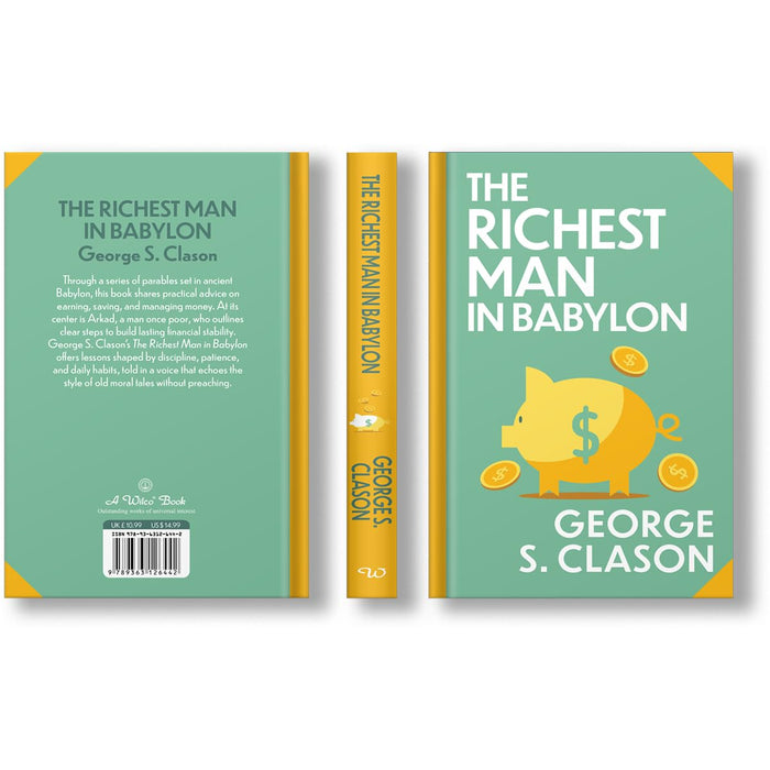 The Richest Man In Babylon by George S. Clason: Wilco Classics Sprayed Edge Premium - The Book Bundle