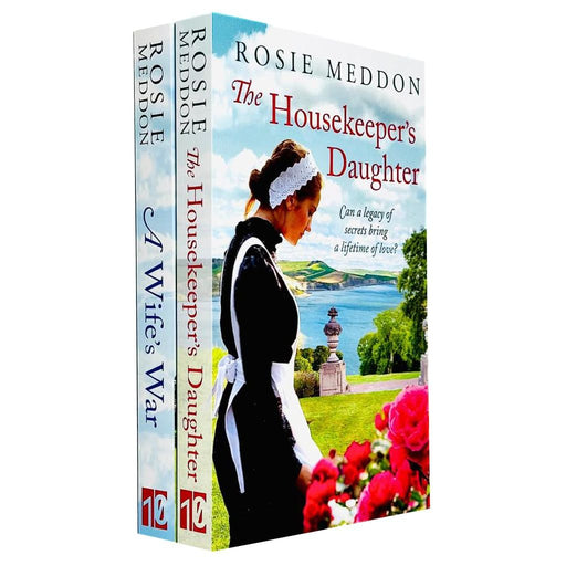 Woodicombe House Sagas 2 Books Collection Set By Rosie Meddon (The Housekeeper's Daughter and A Wife's War) - The Book Bundle