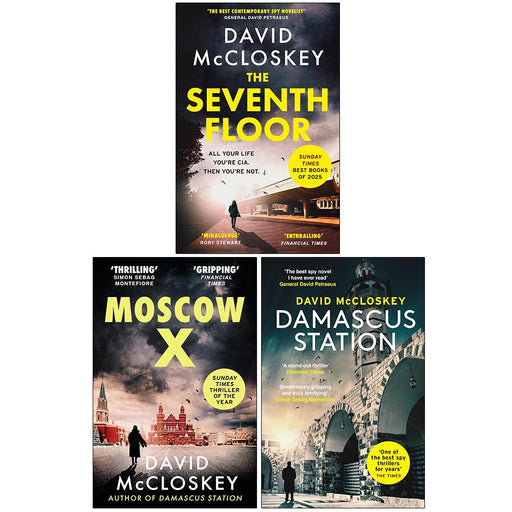Damascus Station Series by David McCloskey 3 Books Collection Set - Fiction - Paperback - The Book Bundle