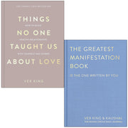 Things No One Taught Us About Love & The Greatest Manifestation Book By Vex King 2 Books Collection Set - The Book Bundle