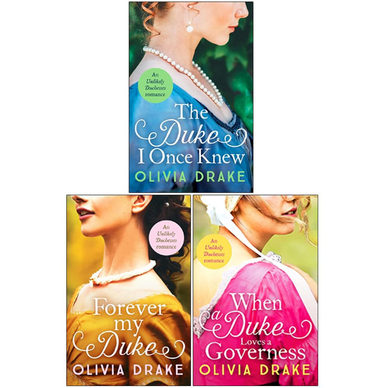 Unlikely Duchesses Series 3 Books Collection Set by Olivia Drake - Fiction - Paperback