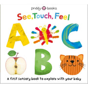 See, Touch, Feel a First Sensory Book Collection 3 Books Set(See, Touch, Feel 123,See, Touch, Feel ABC & See, Touch, Feel Colours) - The Book Bundle