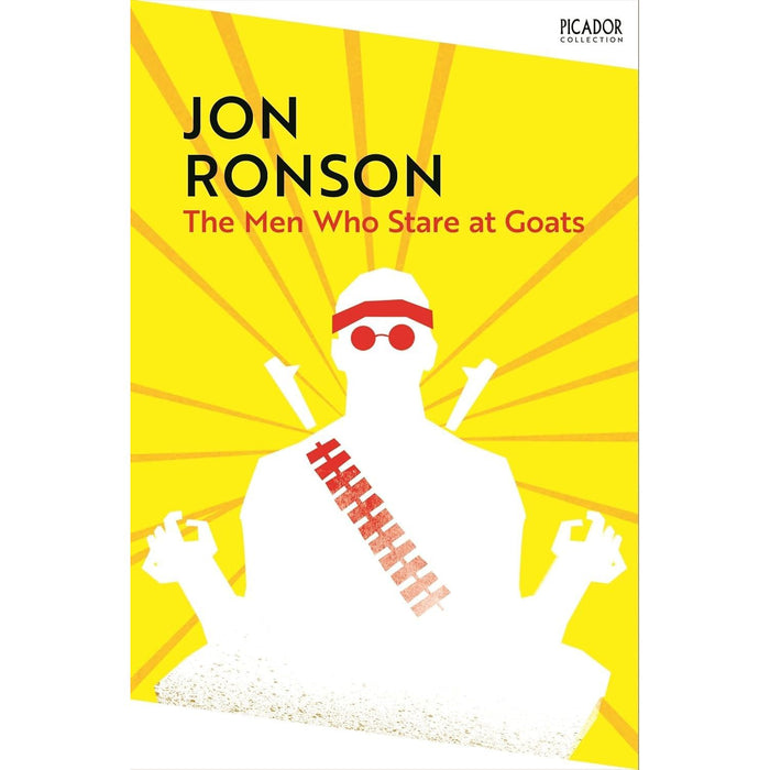 Jon Ronson 4 Books Collection Set The Psychopath Test, The Men Who Stare At Goat - The Book Bundle