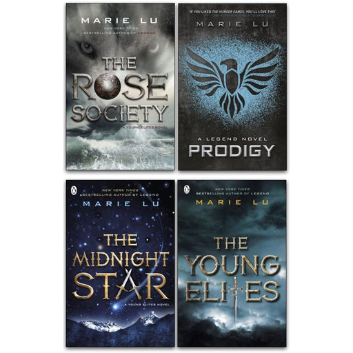 Marie Lu Collection 4 Books Set (Prodigy, The Young Elites, The Rose Society, The Midnight Star) - The Book Bundle