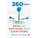 The 10X Rule, 360 Degree Excel at Anything and Everything & The Science of Being Great 3 Books Collection Set - The Book Bundle