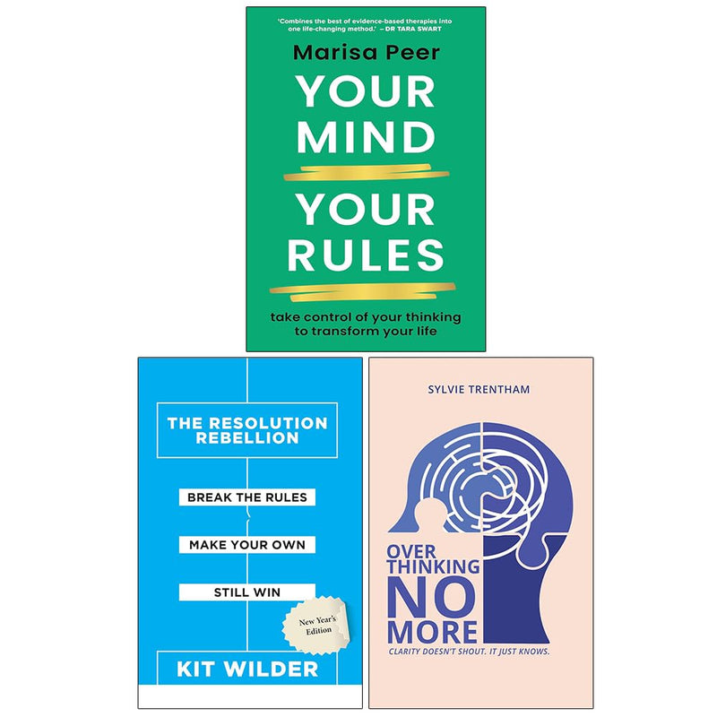 Your Mind Your Rules, The Resolution Rebellion & More 3 Books Collection Set - Non Fiction - Mixed Format