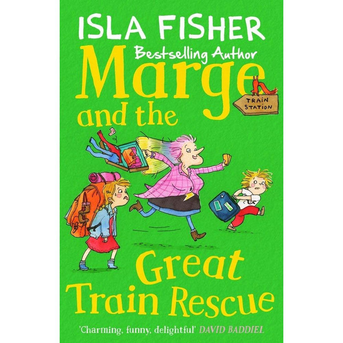 MISSING-Isla Fisher Collection 2 Books Set (Marge In Charge, Great Train Rescue) - The Book Bundle