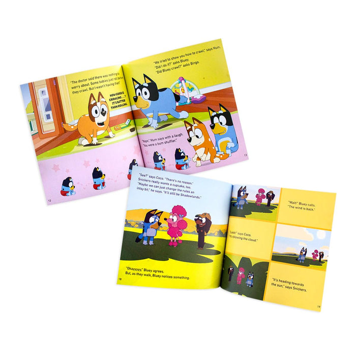 Bluey Gotta Be Done! 10 Picture Books Story Collection Box Set (Typewriter, Swim School) - The Book Bundle