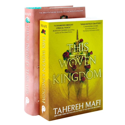 Tahereh Mafi 2 Books Collection Set (This Woven Kingdom, These Infinite Threads[Hardcover]) - The Book Bundle