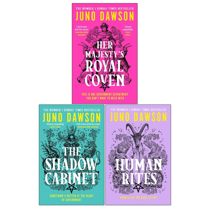 Her Majesty's Royal Coven 3-book collection set by Juno Dawson, fiction series in mixed formats, published by HarperVoyager.