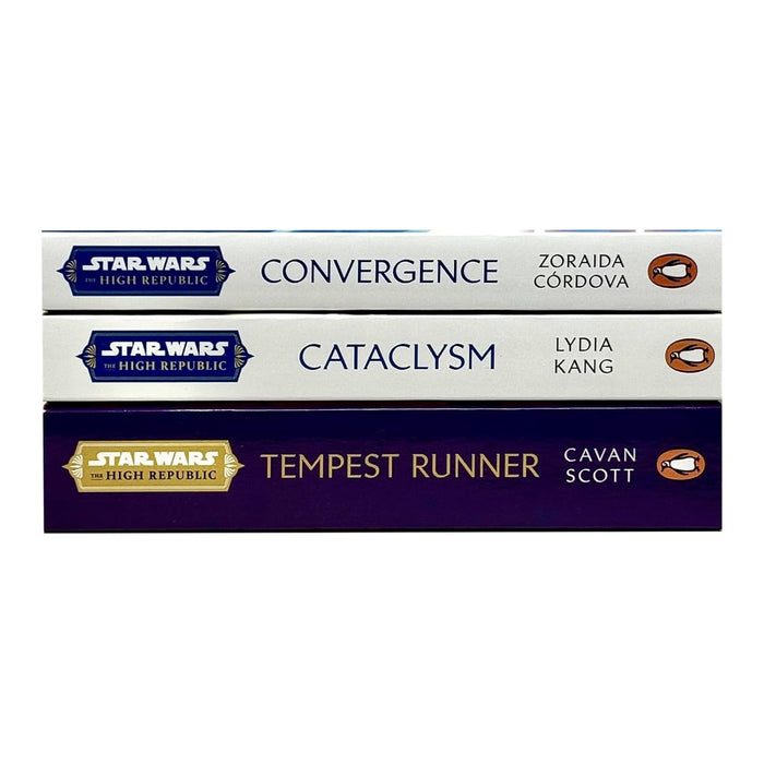 Star Wars High Republic Series 3 Books Collection Set (Books 4-6) (Tempest Runner, Convergence(PB), Cataclysm) - The Book Bundle